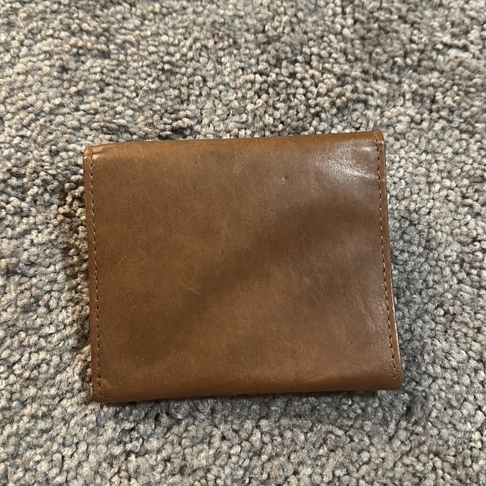 Vera Pelle Genuine Leather Brown Wallet - Picture 7 of 8